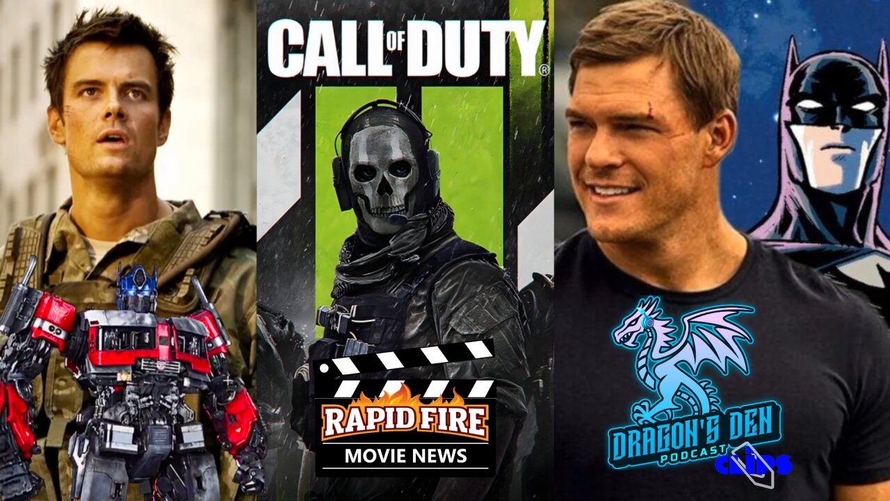 Alan Ritchson Will NOT Be Batman in the DCU | Call of Duty Movie Happening | And More | DD Pod Clips