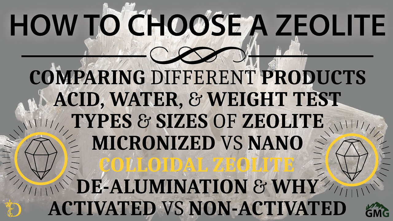 How to Choose a Zeolite and Why - Have you heard of Colloidal Zeolite