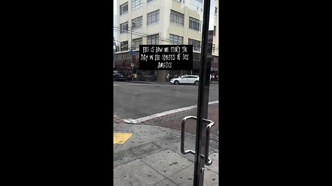 This morning at the Santee alleys in the fashion district of downtown Los Angeles.