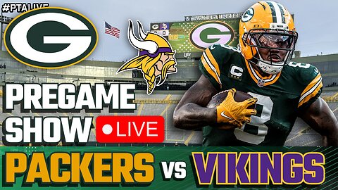 📺 LIVE Packers vs Vikings Pregame Show | Keys to Victory & Final Predictions