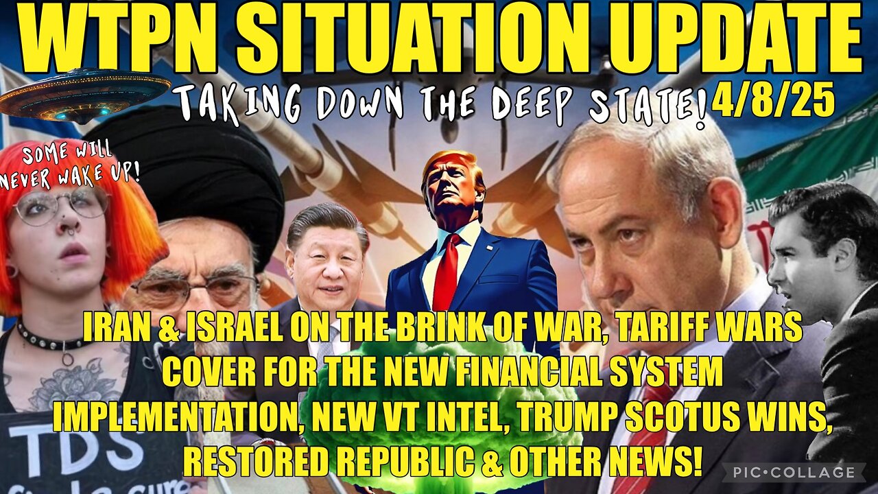 Dismantling the DS, China tariff war, QFS reset, SCOTUS WINS, Iran/Israel war, Rest. Rep. & more.