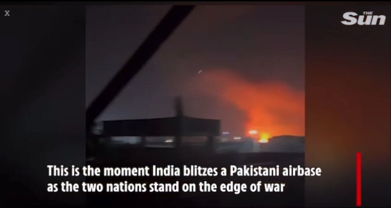 India strikes a Pakistani Air Base