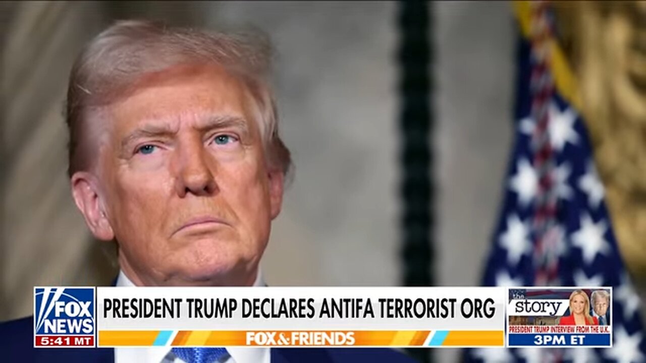 JUST IN: Trump officially designates Antifa as terror organization
