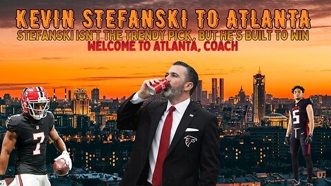 Welcome To Atlanta, Stefanski #atlantafalcons #kevinstefanski #nflplayoffs #nflnews #godisgood