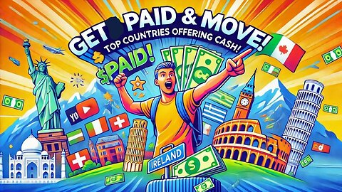 💰 Move Here & Get PAID! These Countries Will Pay You Up to $90,000 to Relocate! 🌍