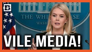 Vile Media! Karoline Smacks Down Reporter for Implying South African White Murders Are a Lie
