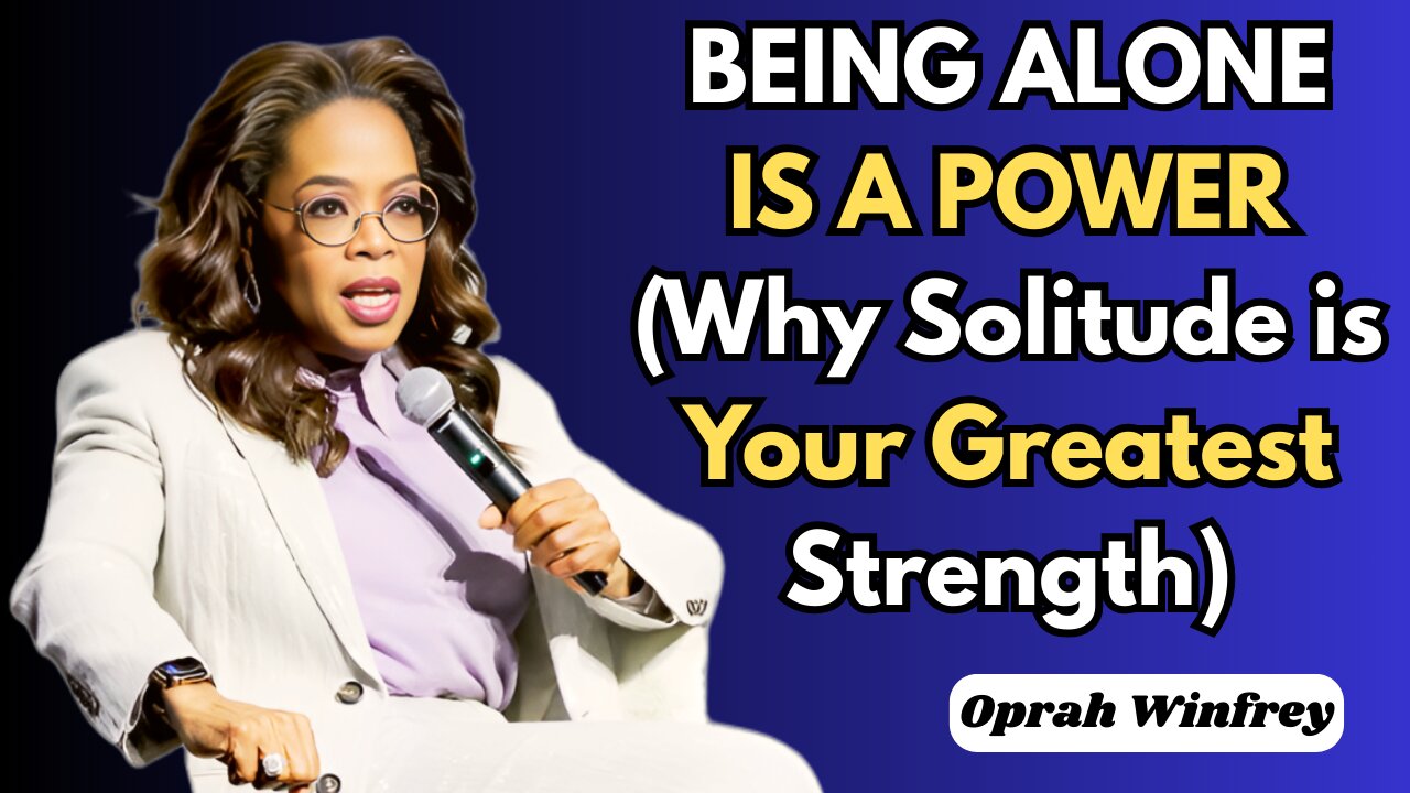 BEING ALONE IS A POWER (Why Solitude is Your Greatest Strength)