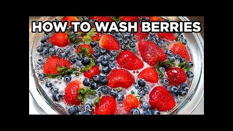 How to Wash Berries & Keep Them FRESH!