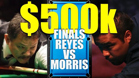 $500k 1st Place Finals Match Rodney Morris 🇺🇲 vs 🇵🇭 Efren Reyes 8-ball #ppsn #poolplayer #billiards