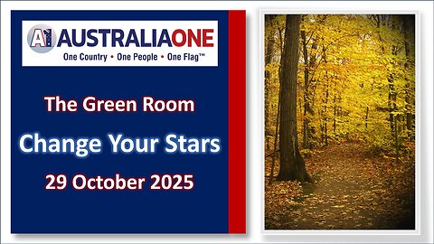 AustraliaOne Party (GR) - Change Your Stars (29 October 2025, 8:00pm AEDT)