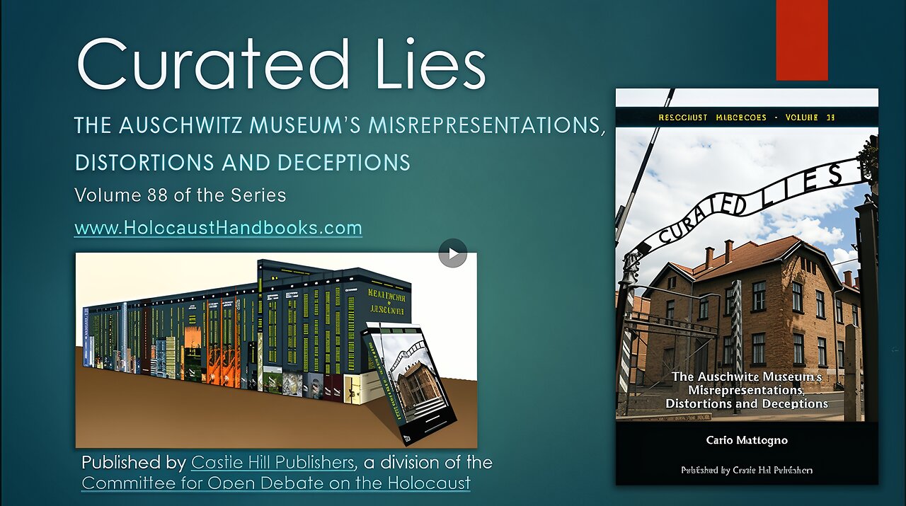 Curated Lies - The Auschwitz Museum’s Misrepresentations, Distortions and Deceptions