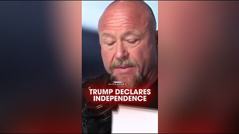 Alex Jones: Trump Declares Independence From The Bill Gates Medical System