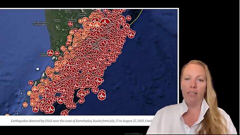 Huge Aftershocks STILL TRIGGER MORE VOLCANOES! The M 8.8 Mega Earthquake still rattling Russia ~ On the Pulse with Silki 8.27.25