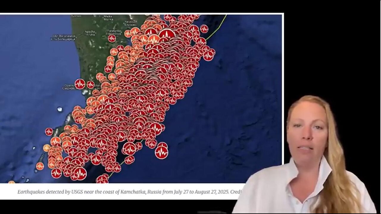 Huge Aftershocks STILL TRIGGER MORE VOLCANOES! The M 8.8 Mega Earthquake still rattling Russia ~ On the Pulse with Silki 8.27.25