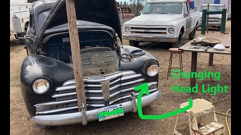 Day After Big Trip Now Fixing on the 76 Year Old Car May 12 2025