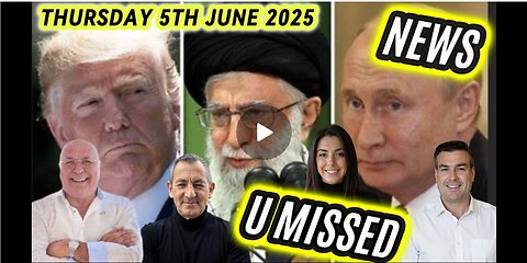 DAILY NEWS WITH CHARLIE WARD, PAUL BROOKER & WARREN THORNTON THURSDAY 5TH JUNE 2025