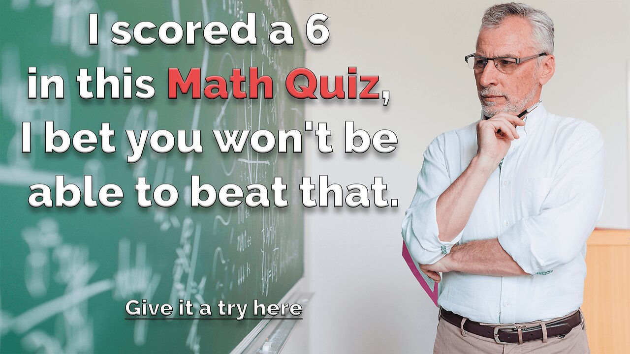 Interesting Math Quiz