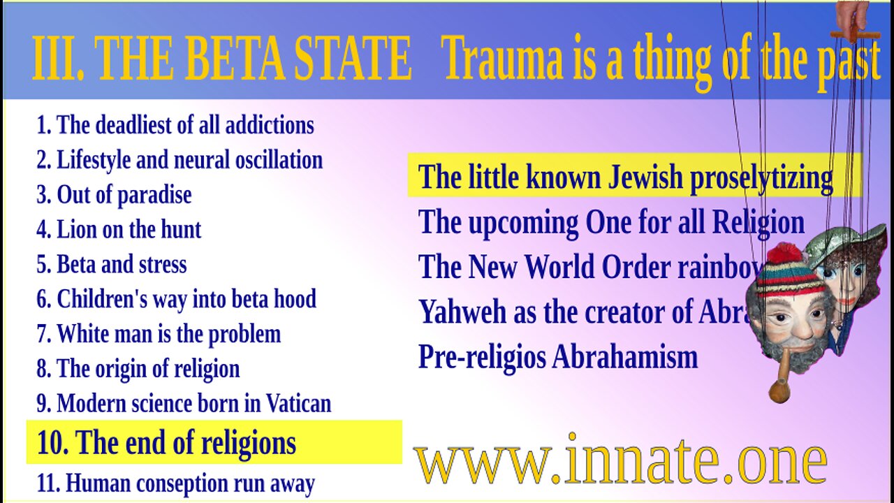 #87 The end of religions – The little known Jewish proselytizing – Trauma is a thing of the past