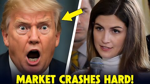 Trump SCREAMS in PANIC as Stock Market NOSEDIVES!