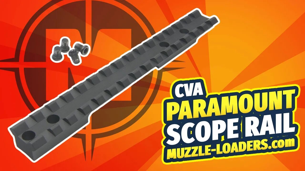 CVA Paramount Scope Rail - Picatinny Scope Rail for Paramounts & Remington 700 - Muzzle-Loaders.com