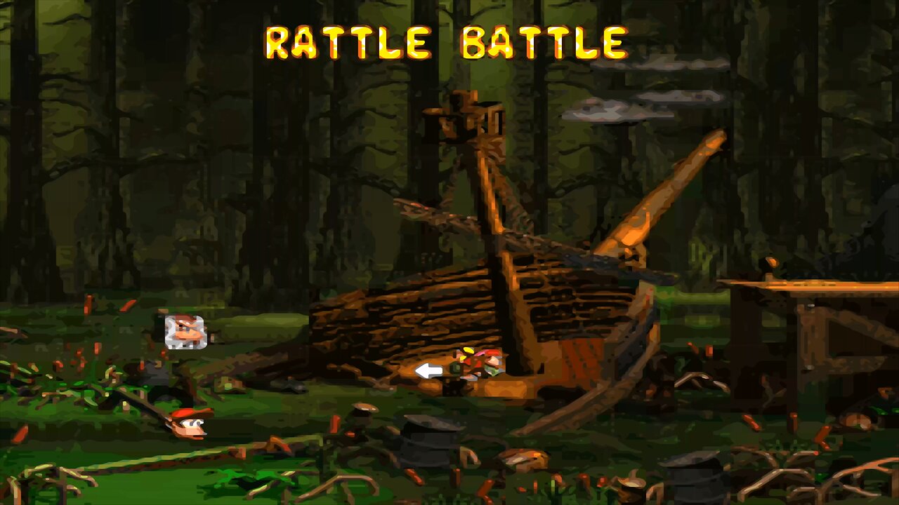 DONKEY KONG COUNTRY 2™ : DIDDY'S KONG QUEST™ / ACT 3. KREM QUAY / A3#4. RATTLE BATTLE! DK