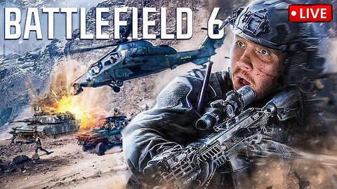 🔴LIVE - BATTLEFIELD 6 BETA IS HERE! BETA KEY GIVEAWAYS TODAY!