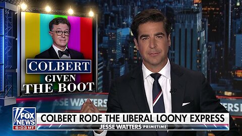 Watters: The Left's Favorite Late-Night Mouthpiece Canned After A Decade Of Liberal Lip Service