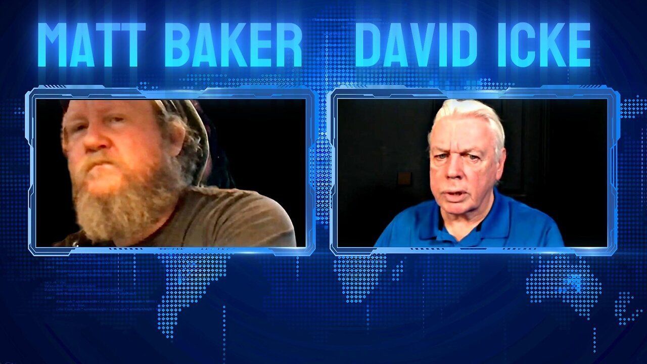 Matt Baker David Icke :Ultimate interview A.I. Joe Rogan, ian Carrol, Alex Jones Elon musk Trump