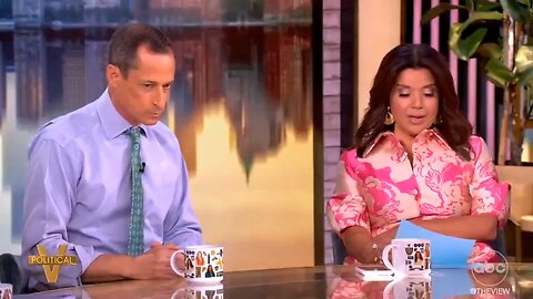 Convicted pedophile and registered sex offender Anthony Weiner appeared on The View