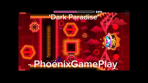 Geometry Dash - ‘Dark Paradise’ [all coins] | PhoenixGamePlay