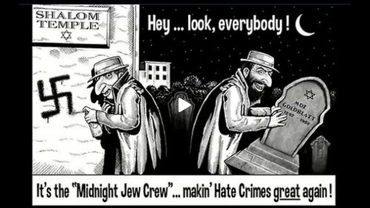 Jews need Antisemitism to keep their Lie Going