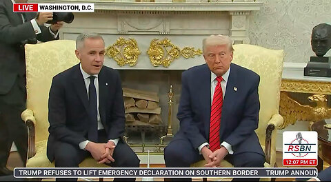 President Trump Meets With New Prime Minister of Canada [Full]