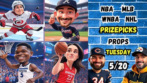 ⚾️ 9 BEST MLB PROPS | 🏀 NBA PROPS | 🏀 WNBA PROPS | NHL PROPS | 5/20/25