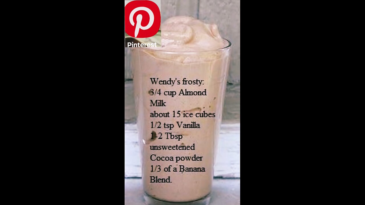 The Easiest Copycat Wendy’s Frosty Recipe Ever