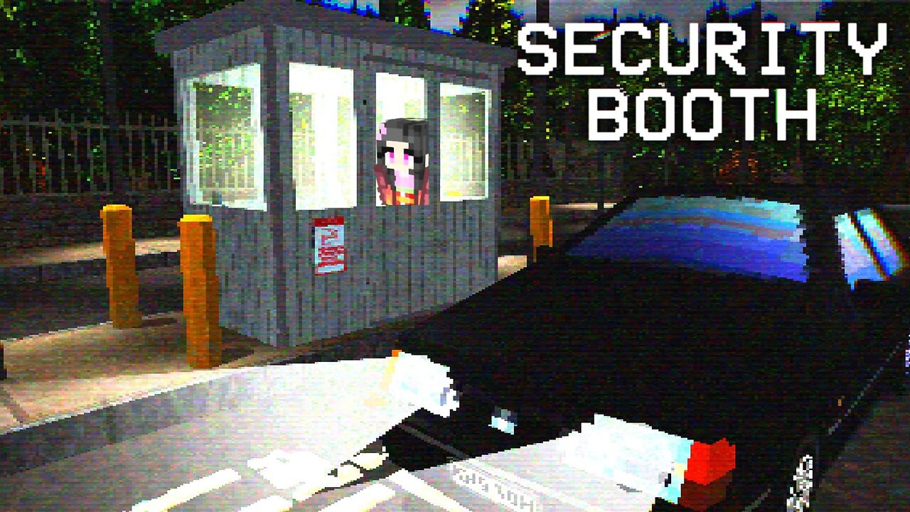 🛑 FREE Horror Game SECURITY BOOTH itch.io NEZUKO Plays 🛑