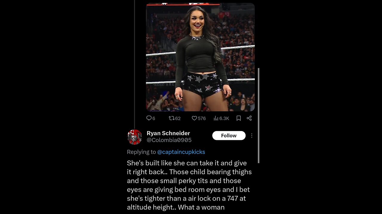 AEW Incel Goes GRAPHIC Over Roxanne Perez – DISGUSTING! #shorts