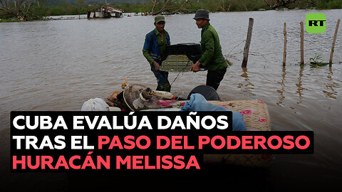 "Un huracán muy poderoso": Cuba evalúa los daños del paso de Melissa por la isla