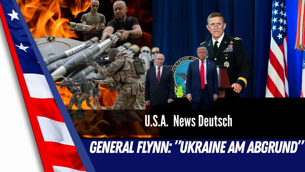 Ukraine am Abgrund – General Flynn warnt vor fataler Entwicklung.
