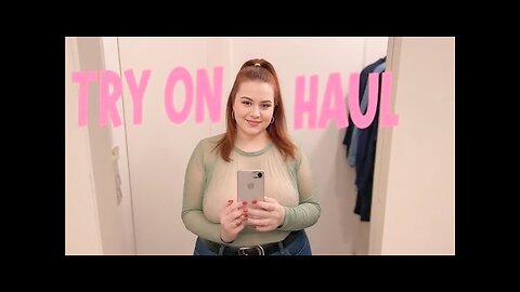 4K Try-On Haul + Transparent Clean-Up Look | Lingerie, Bikinis & Casual Feels