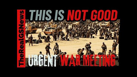 🚨 MILITARY ACTIVATED!! GROUND INVASION ALERT!! URGENT MEETING