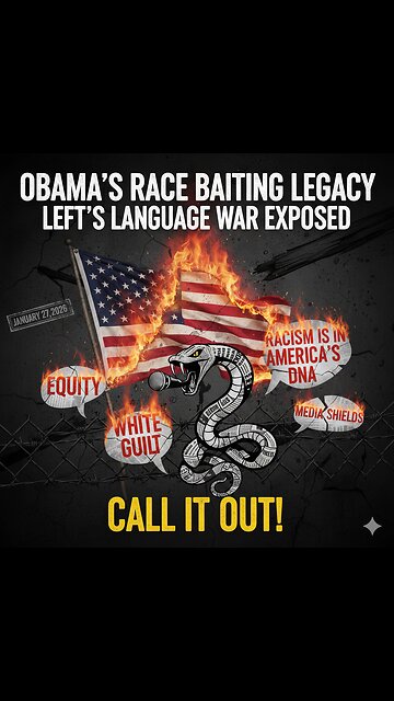 Obama's Race Baiting Legacy – Left's Language War Exposed