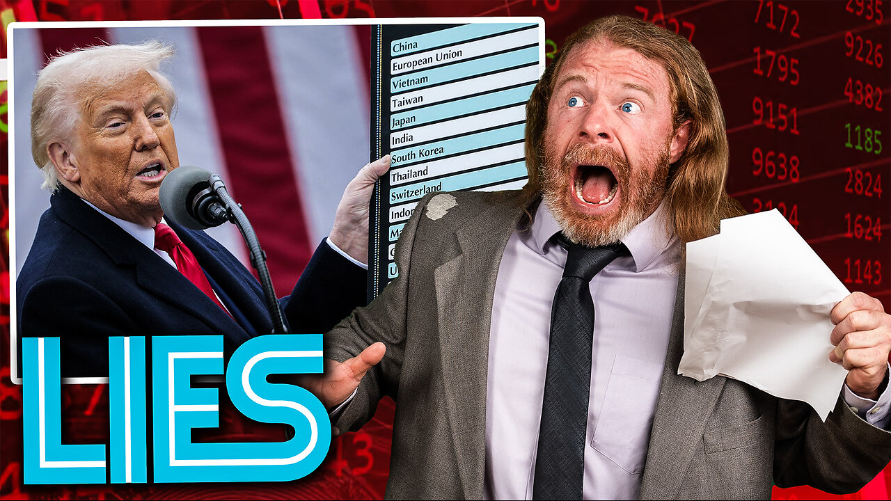 It’s Good to PANIC About Tariffs - Lies Ep 86