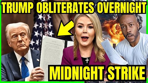MIDNIGHT STRIKE Trump Unleashes Bombers After Iran’s Final Insult