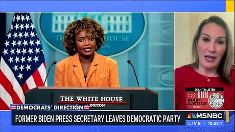 Gillespie on Jean-Pierre Leaving the Dem Party: She Wasn’t Good at Her Job to Think She Would Have Her Own Show Like Jen Psaki