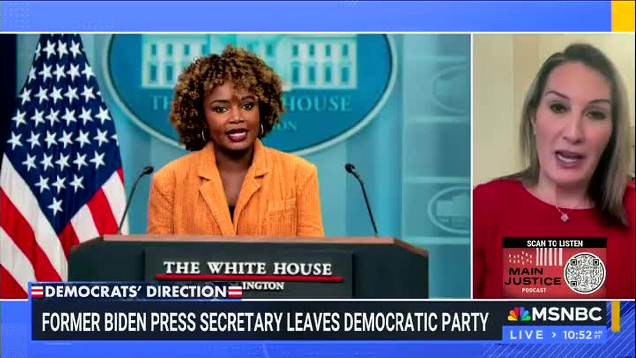 Gillespie on Jean-Pierre Leaving the Dem Party: She Wasn’t Good at Her Job to Think She Would Have Her Own Show Like Jen Psaki