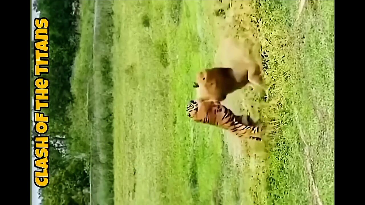 Lion vs Tiger - Epic Battle