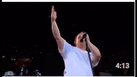 "Latest Coincidence - Lewis Capaldi at Glastonbury Music Festival"