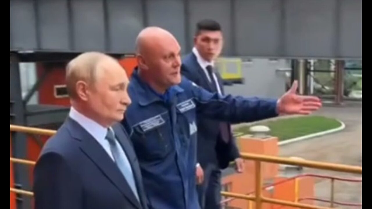 Putin is Visiting the Massive Soviet Era Magnitogorsk Iron and Steel Works