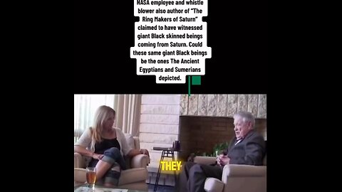 Ex- NASA Employee and scientist Norman Bergrun says he’s seen 7ft tall BLACK aliens.