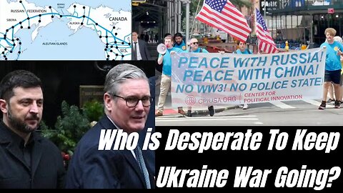 Who is desperate to keep Ukraine war going?